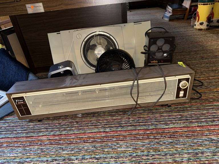 Heaters and fans image