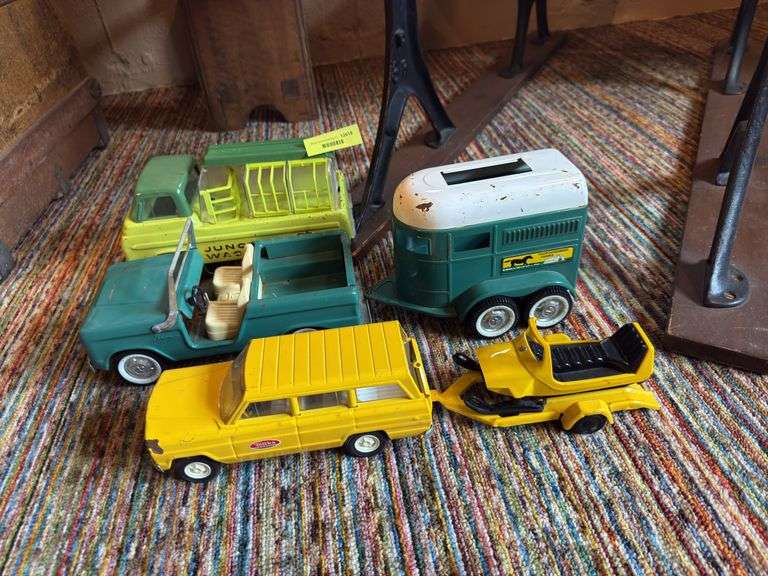 Vintage Nylint and Tonka toys image