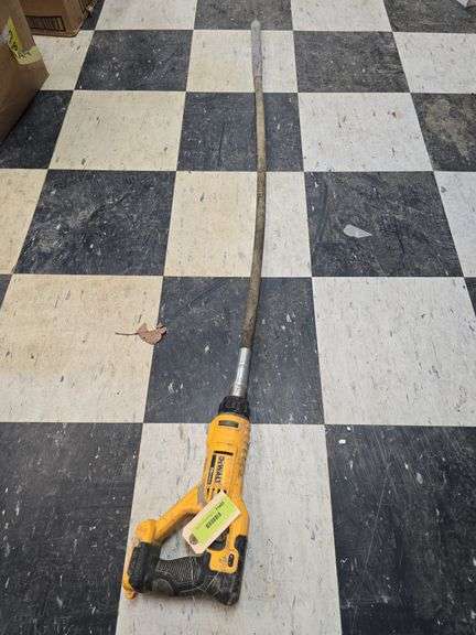 Dewalt 20V pencil vibrator w/ 48" stick BARE TOOL image
