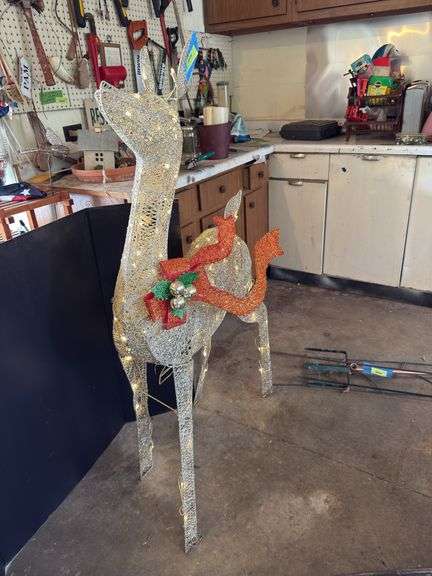 Light up reindeer