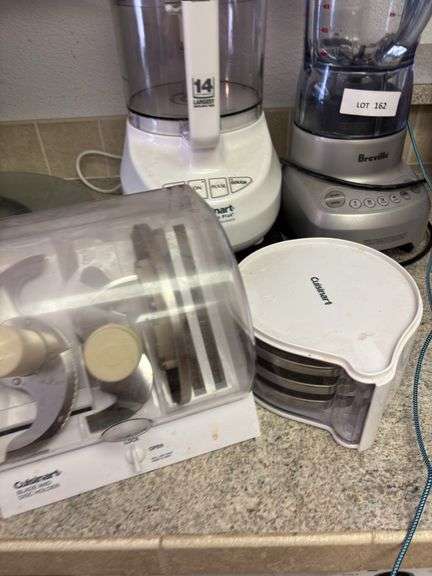 Cuisinart food processor, Breville blender