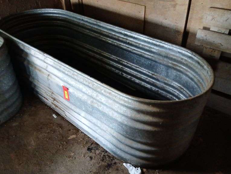30" x 7' stock tank image