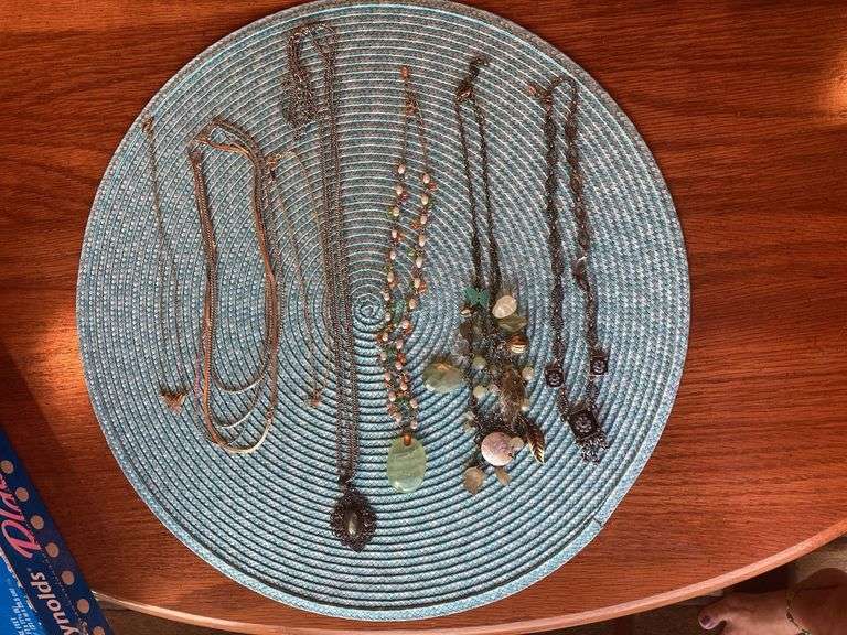 Costume jewelry necklaces image