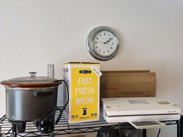 Vacuum ceiling machine-new, Bella fast, fresh brew, electric pot, Food Saver image