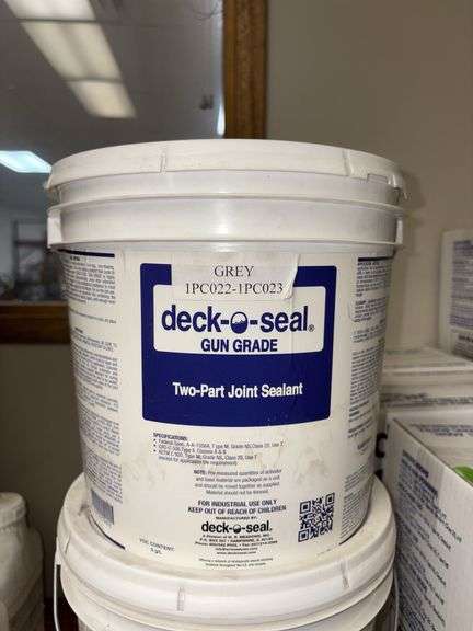 1 pail deck-o-seal gun grade two part joint sealant image