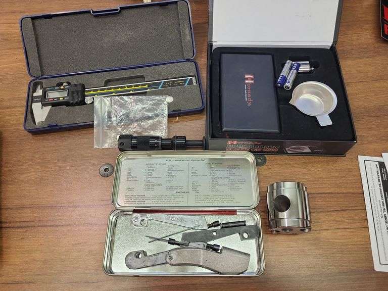 Hornady scale, caliper and more precision tools image