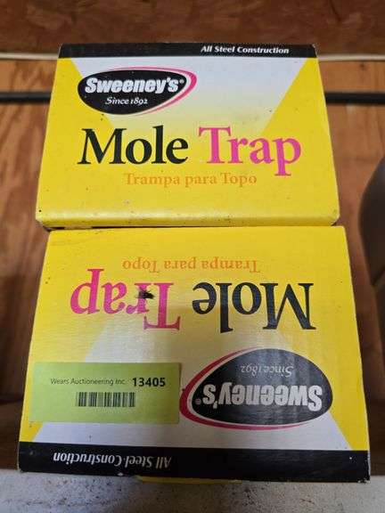Two new mole traps image