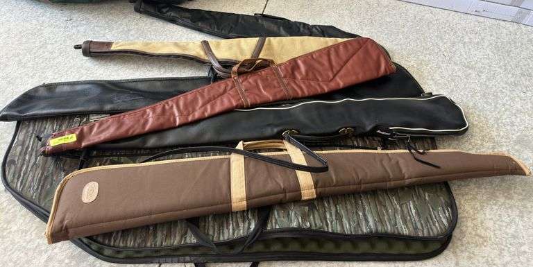 6 gun cases and Bow case image