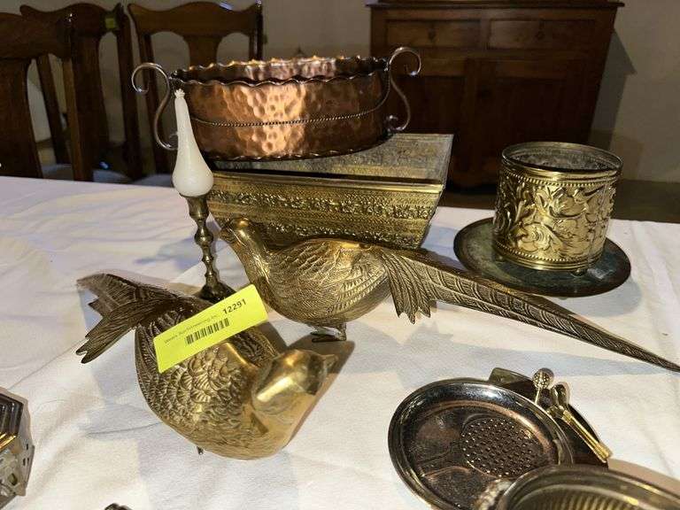 Brass items as shown