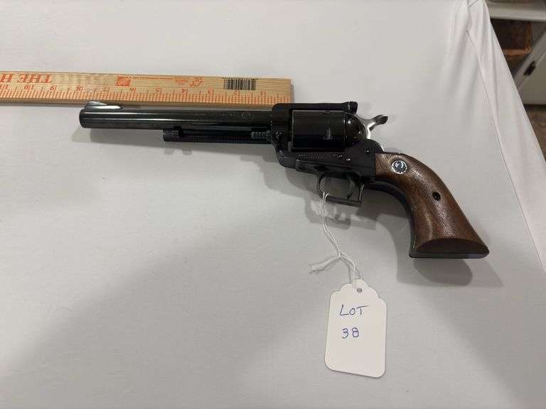 Sturm Ruger & Co. revolver model Black Hawk 3 screw S#80-09883 cal .44 magnum image