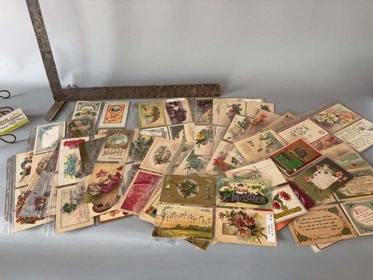 Many old postcards, all kinds, 30 pages image