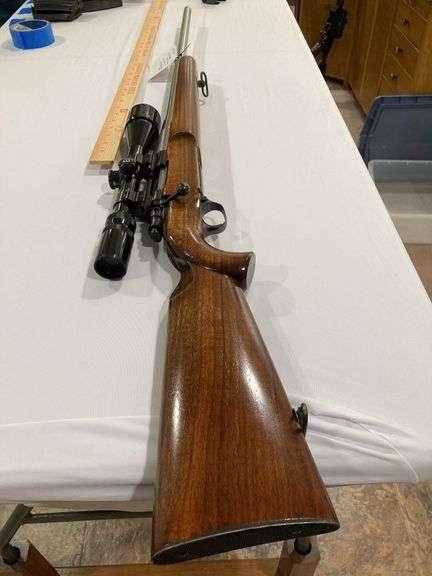 Interarms model MarkX, S#2249, .222 mag, scope Bushnell Banner 4x12 image