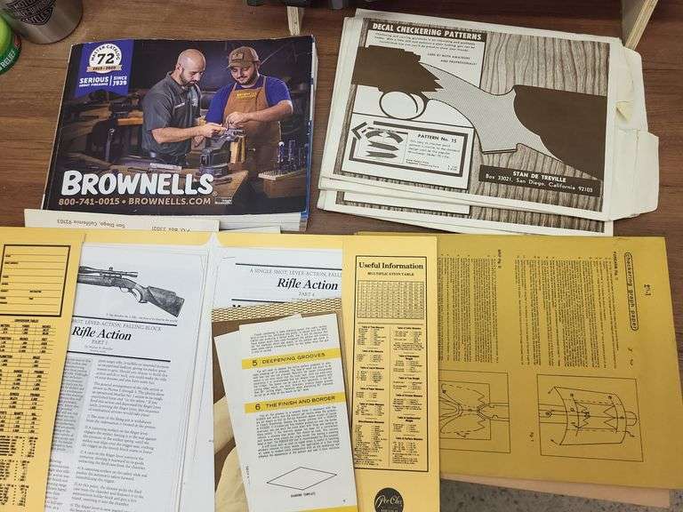 Checkering patterns and gun books image