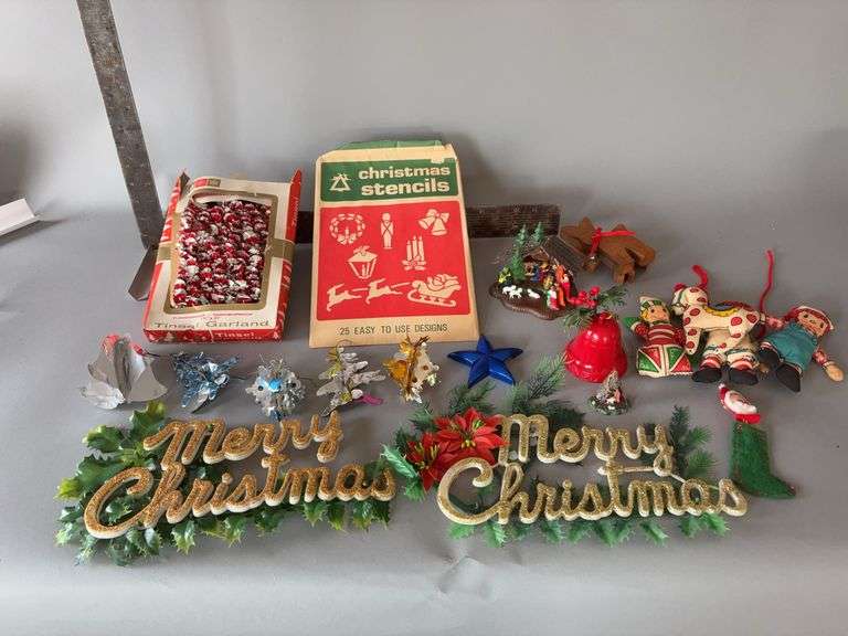 Vintage Christmas decor image