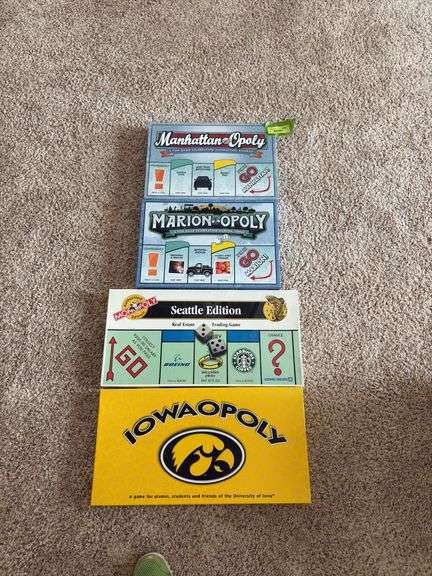 Four ‘opoly games image