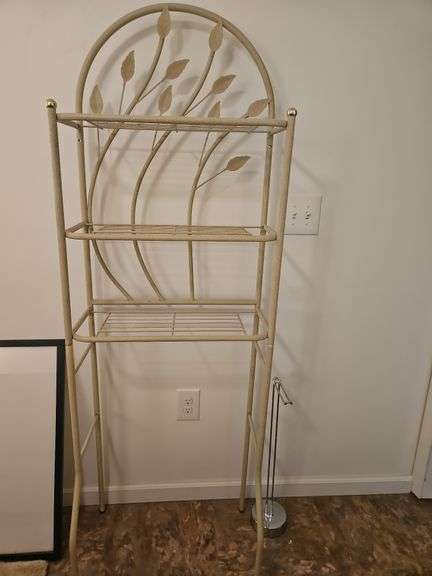 Over the toilet Organizer Rack, Toilet Paper Holder image