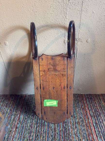 30" long bentwood sled Made by Paris Mfg Co No.61 image