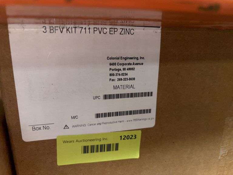 Colonial Valve butterfly valve 3” Part KIT30711Z image