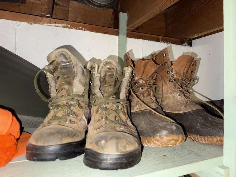 Mens boots, Irish Setter, LaCrosse, Cabelas sizes 11.5/12 image