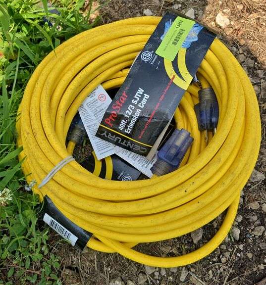 (2) 40’ extension cords, new image