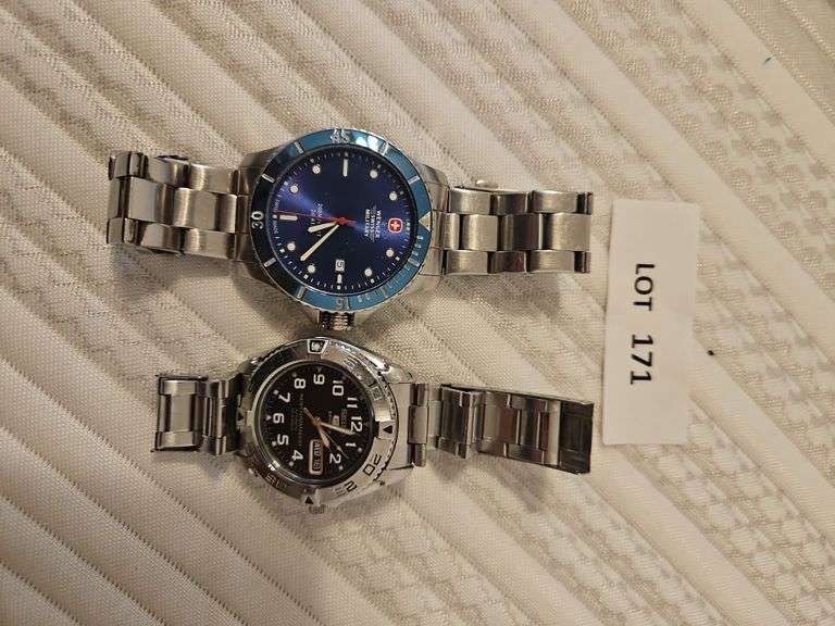 Men's Watches - Wenger Military Swiss and Seiko image