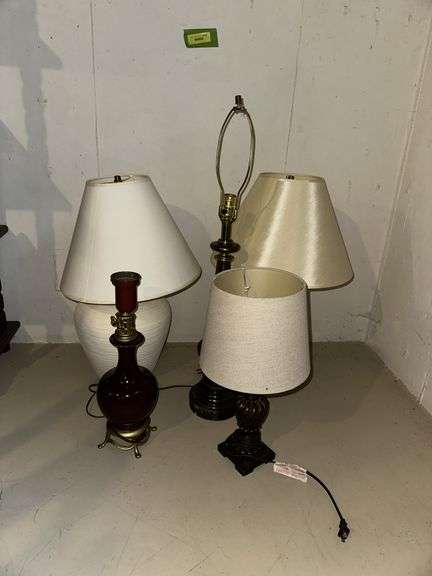 5 table lamps