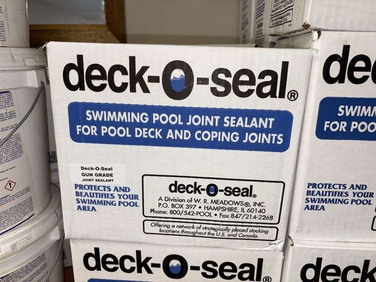 Deck-o-seal swimming pool joint sealant gun grade image