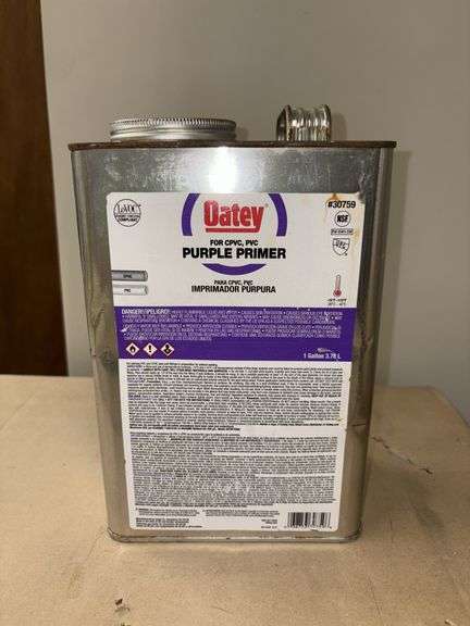 Oatey purple primer 1 gallon image