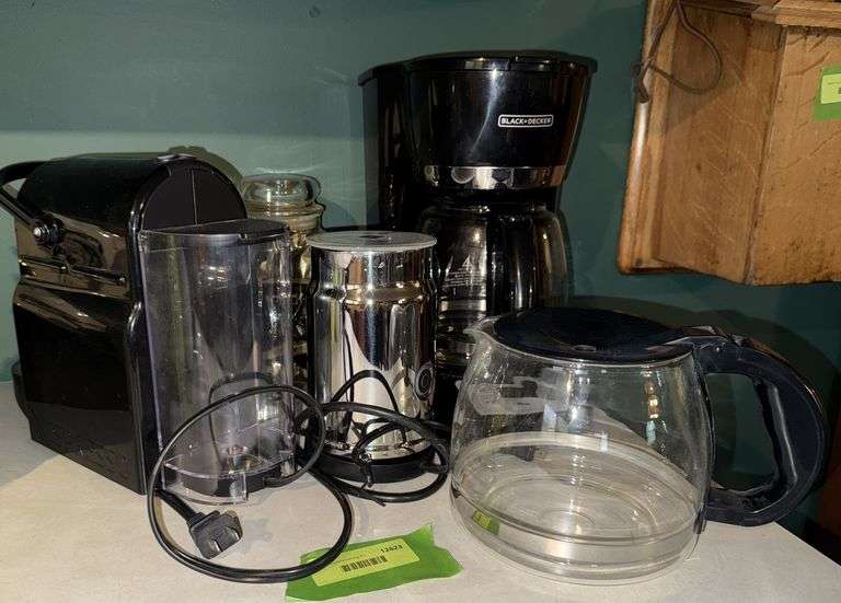 Coffee maker and Nespresso machine image