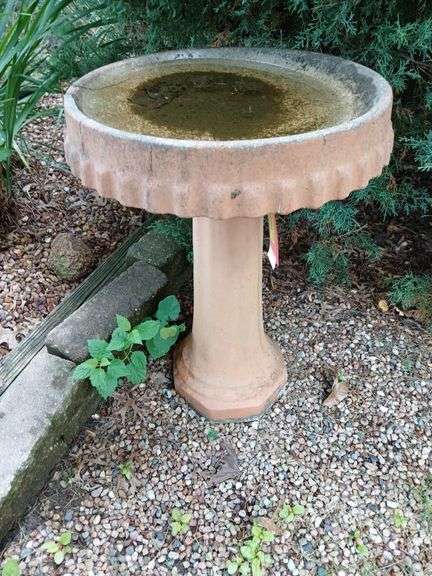 Birdbath 18 x 26 image