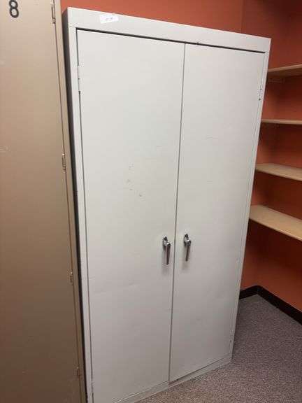 Metal Storage cabinet 36x18x72 image