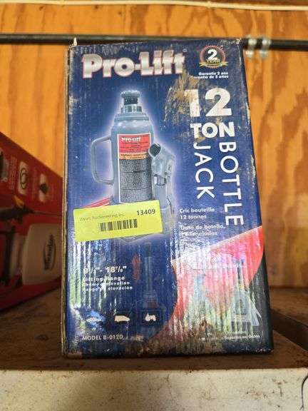 New Pro-Lift 12 ton bottle jack image