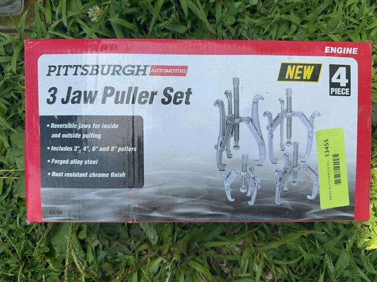 Pittsburgh 3 jaw puller set image