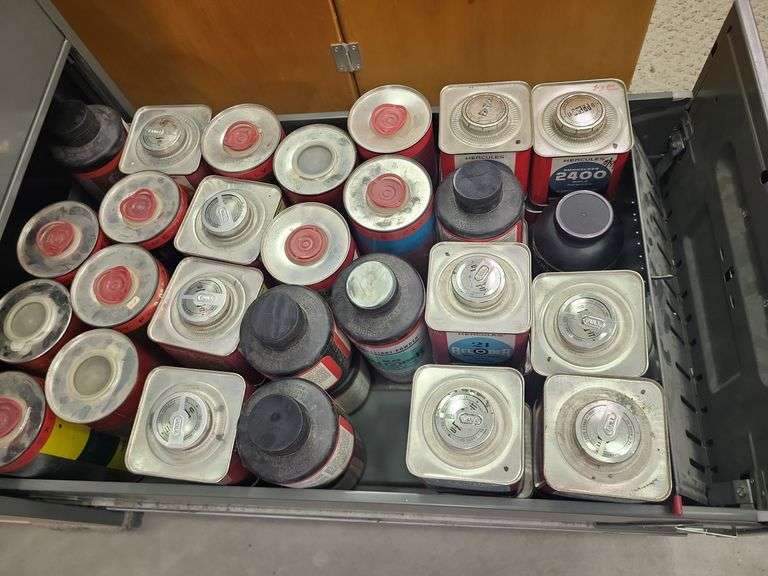 Large lot of powder, some used some not image