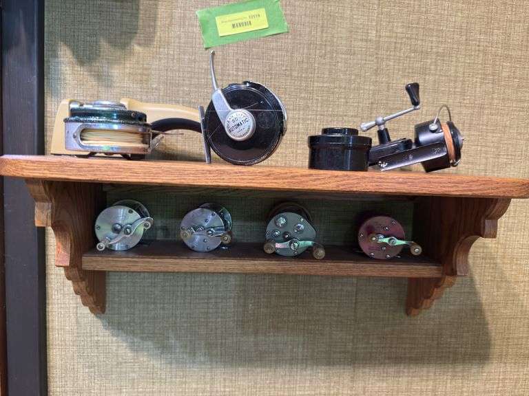 Fishing reels and knife sharpener image