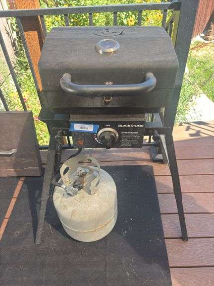 Blackstone dual cooking propane griddle, and cook stove - travel model! Hunting season is coming. image