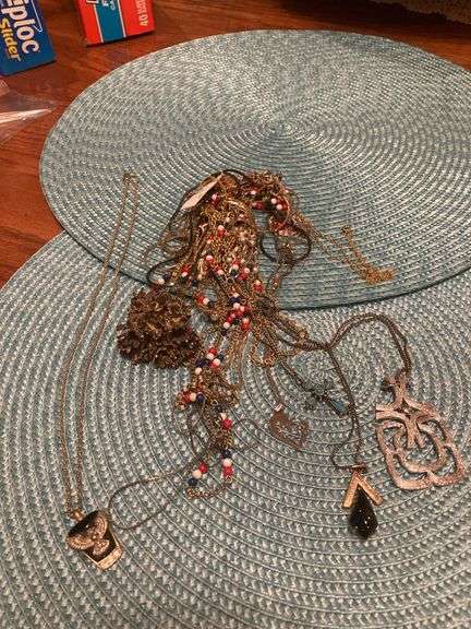 Necklaces (most are tangled) image