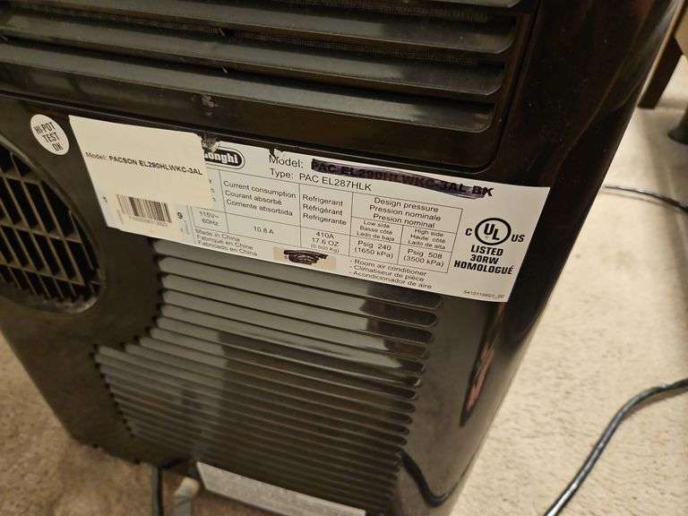 DeLonghi Pinguina Portable Air Conditioner with Remote