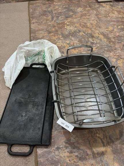 KitchenAid Toaster pan, Cast a iron griddle image