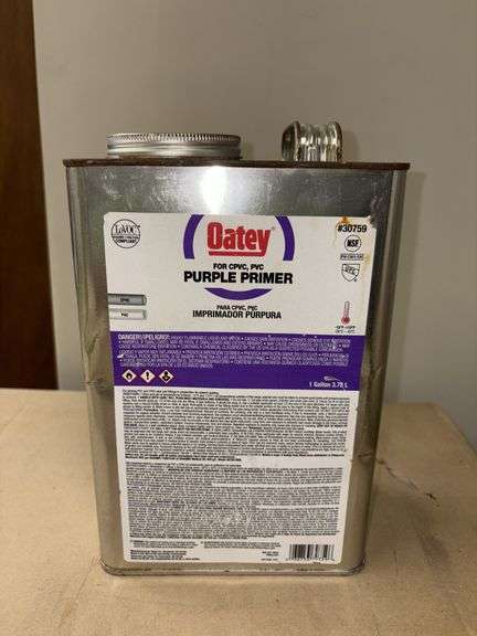 Oatey purple primer 1 gallon image