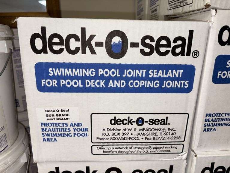 Deck-o-seal swimming pool joint sealant gun grade image