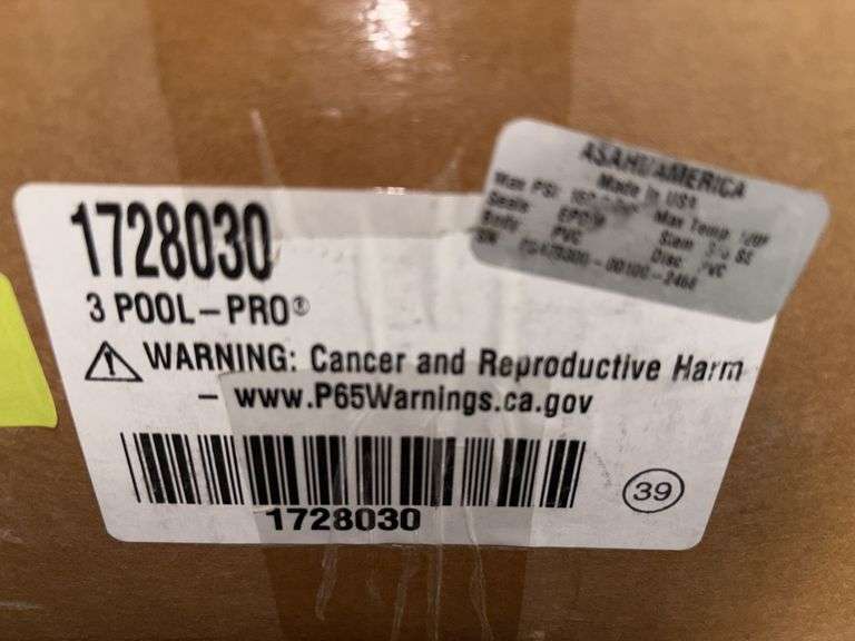 Pool-Pro Type-SP Butterfly valve Part 1728030 image