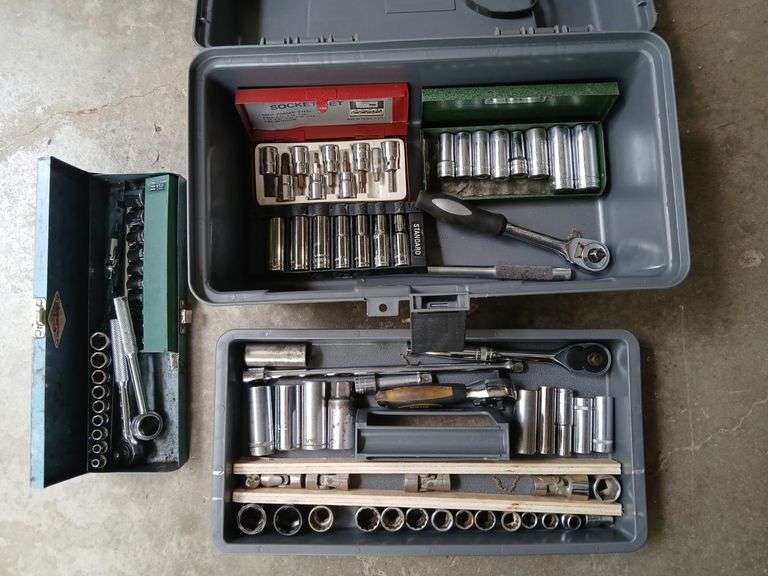 3/8" & 1/4" drive socket sets image