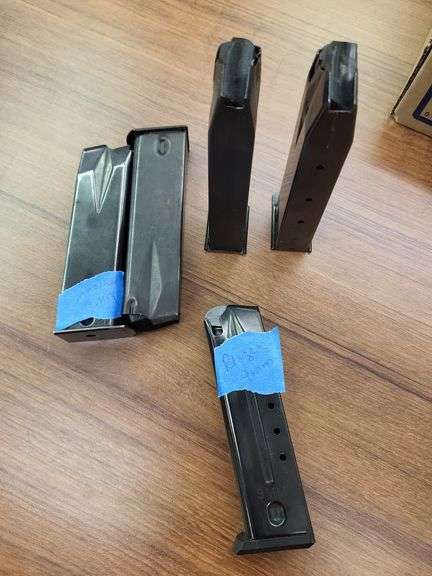 9mm clip 4 unmarked one says Ruger image
