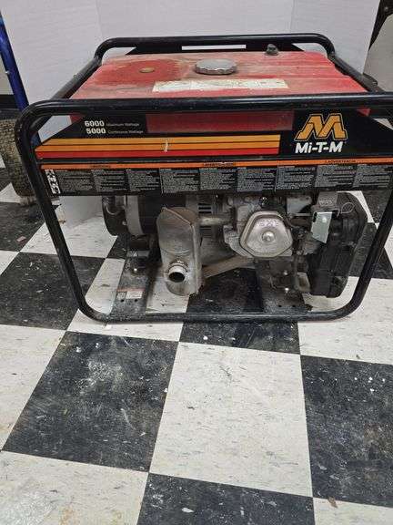 Mi-T- M 6000 watt gas engine generator w/ Honda GX 390 engine image