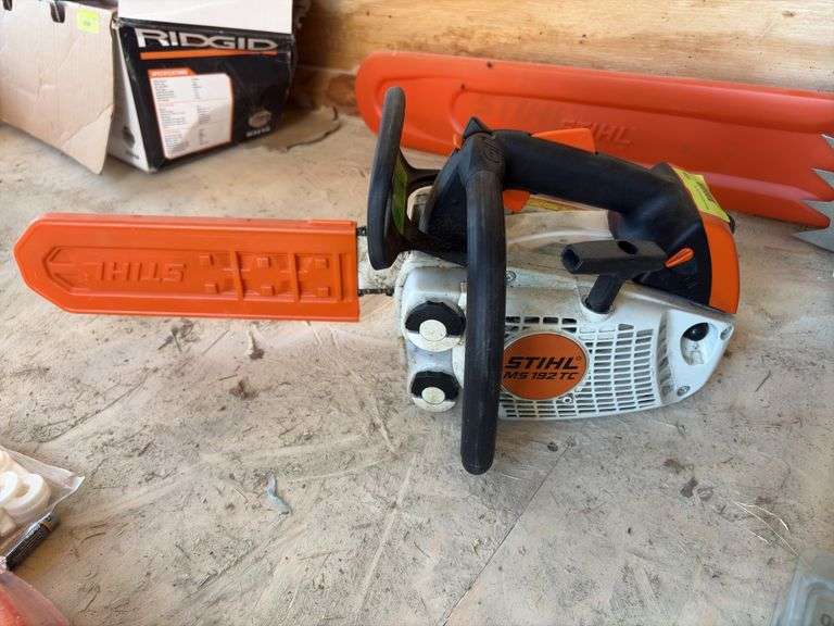 Stihl MS192TC chainsaw image