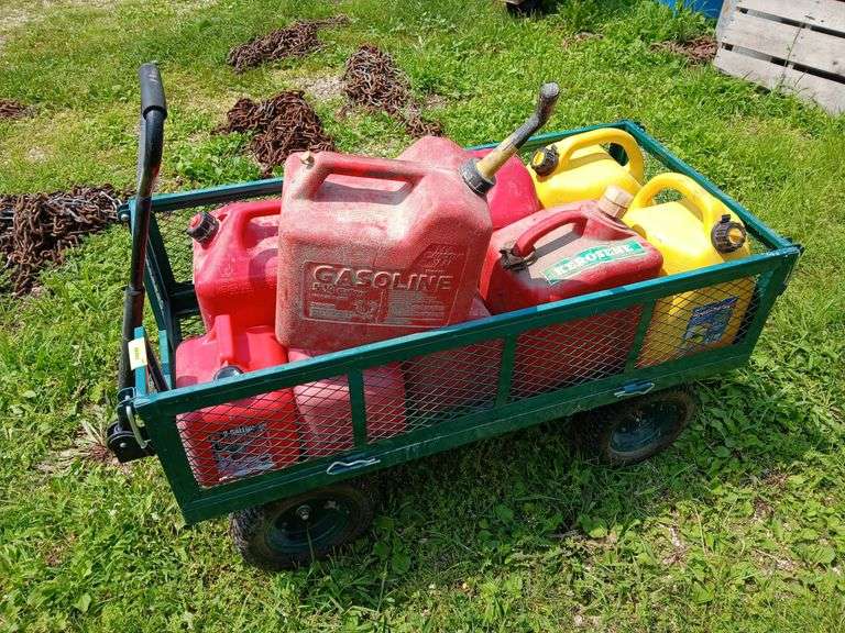 24 x 48 mesh body yard wagon and contents image