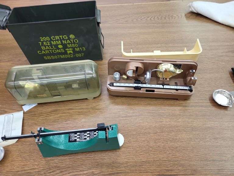 Scales and ammo box image