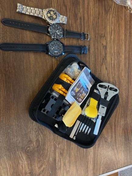Watches, watch repair kit