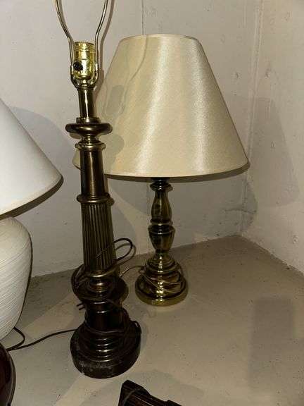 5 table lamps